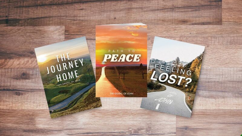 Path to Purpose Kit Gospel front and back cover spread.