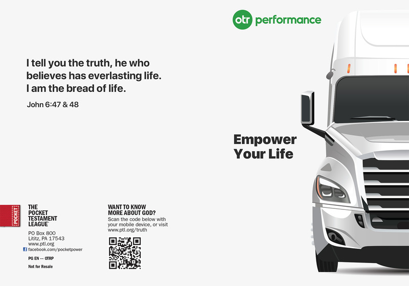 Empower Your Life | Custom Gospel Gospel front and back cover spread.