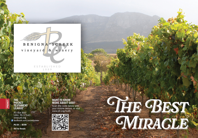 The Best Miracle | Custom Gospel Gospel front and back cover spread.