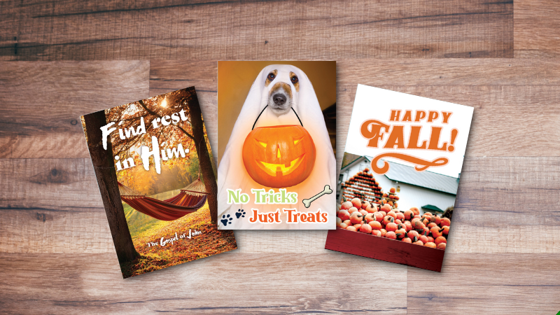 Autumn Kit Gospel front and back cover spread.