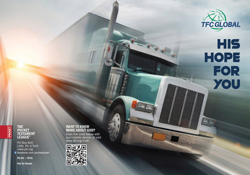 His Hope for You (TFC Global) Gospel front and back cover spread.