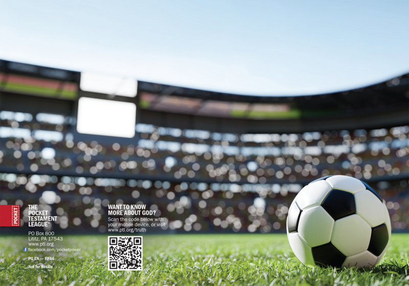 More Than A Game Gospel front and back cover spread.