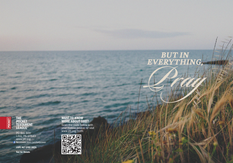 But in Everything Pray Gospel front and back cover spread.
