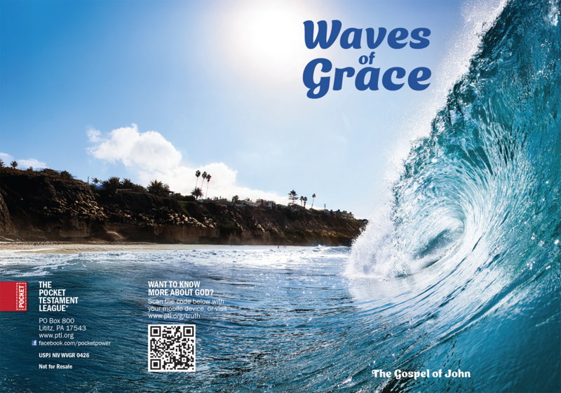 Waves of Grace Gospel front and back cover spread.