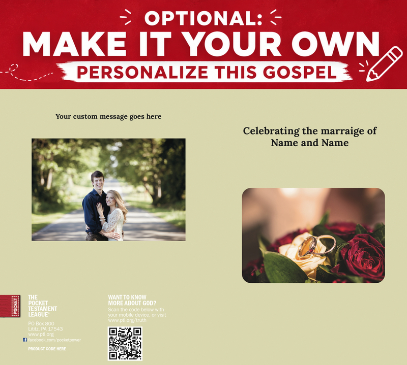 Wedding Gospel front and back cover spread.