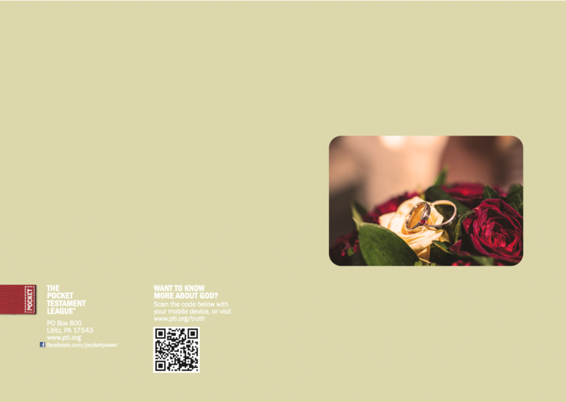 Wedding Gospel front and back cover spread.