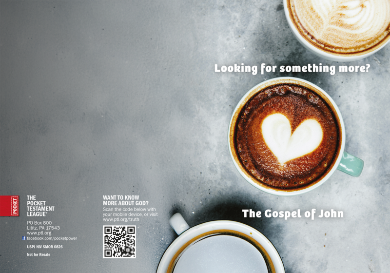 Looking for Something More? Gospel front and back cover spread.