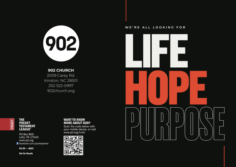 Custom Gospel | 902 Church Gospel front and back cover spread.